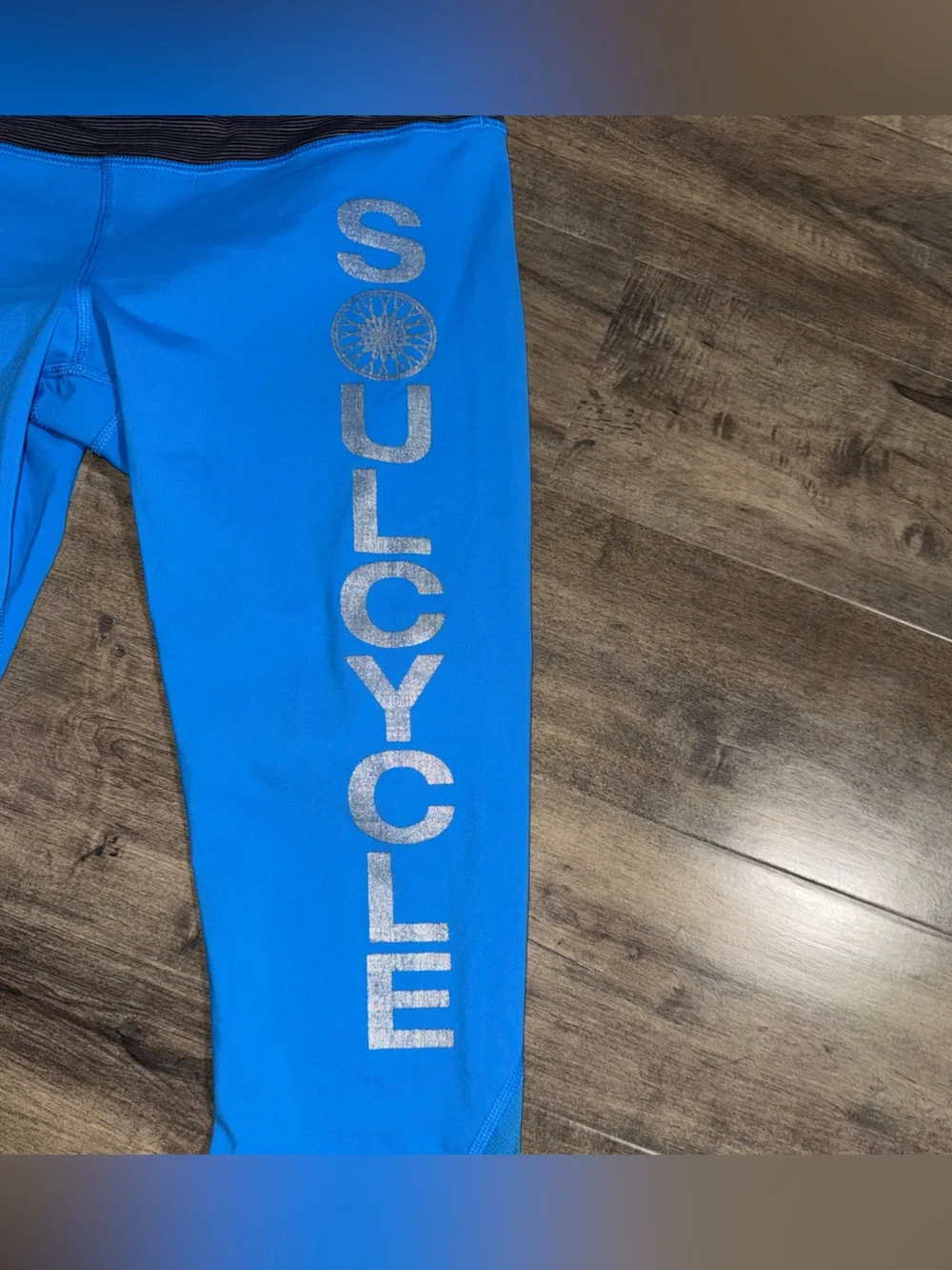 Lululemon x SoulCycle Cobalt Wunder Under Crop 6